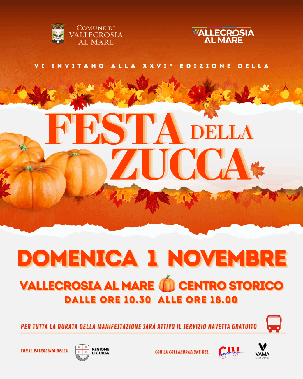 Festa della Zucca 2026 Vallecrosia