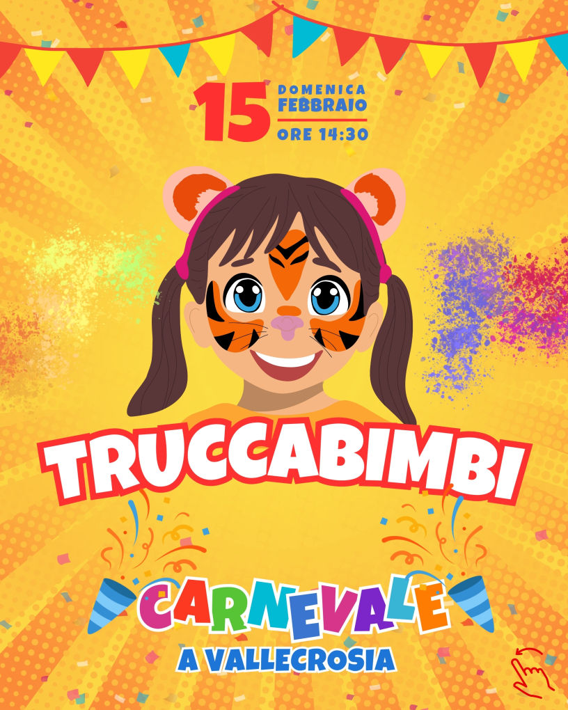 Carnevale Vallecrosia al Mare baby truccabimbi