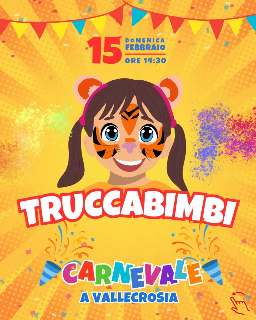 Carnevale Vallecrosia al Mare baby truccabimbi
