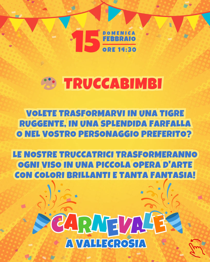 Carnevale Vallecrosia al Mare baby truccabimbi
