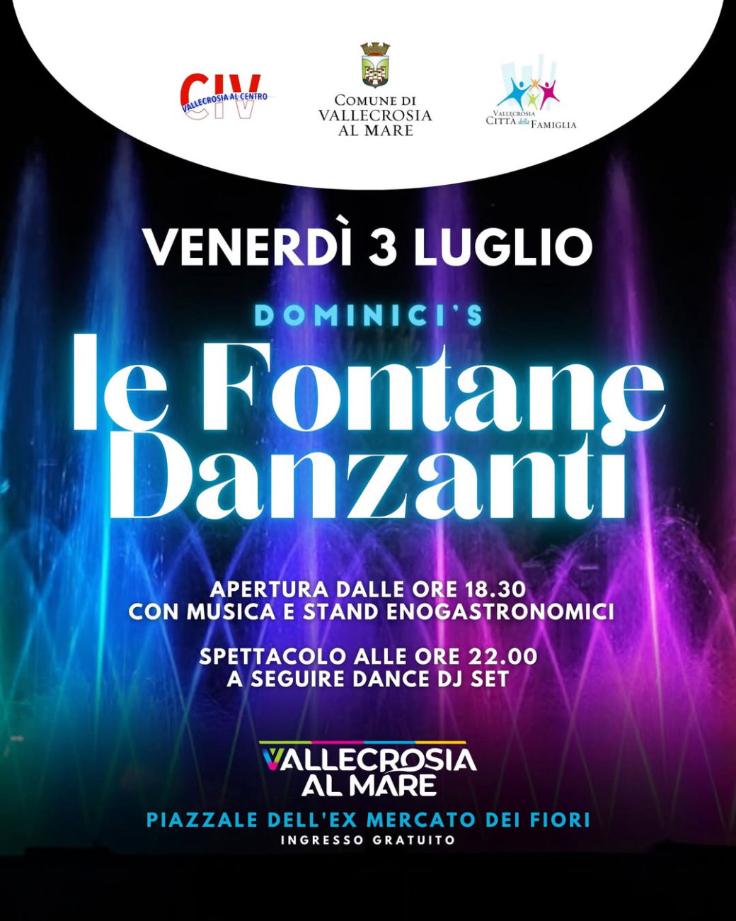 Fontane Danzanti Vallecrosia al Mare